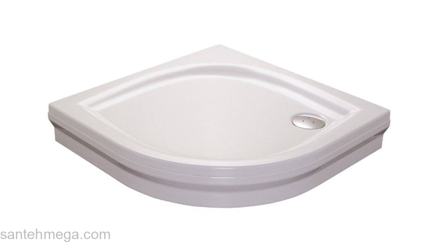 Душевой поддон RAVAK Elipso-90 PAN A227701410. Фото