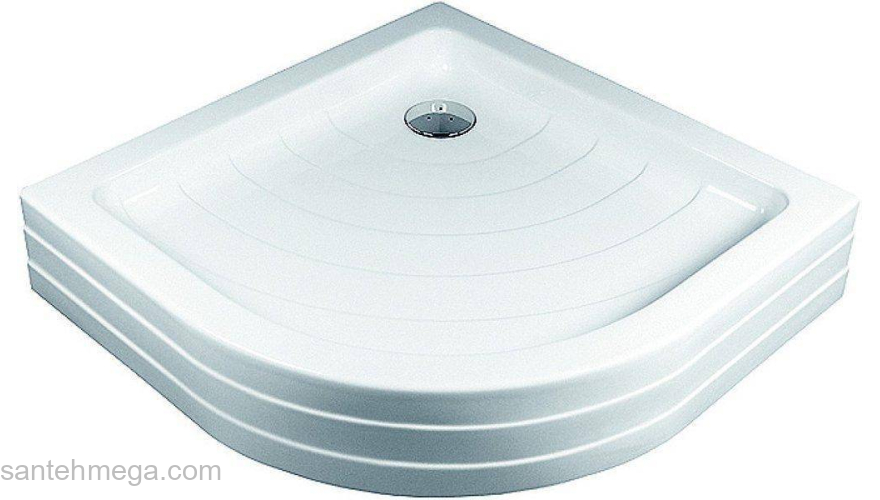 Душевой поддон RAVAK Ronda-80 PU A204001120. Фото