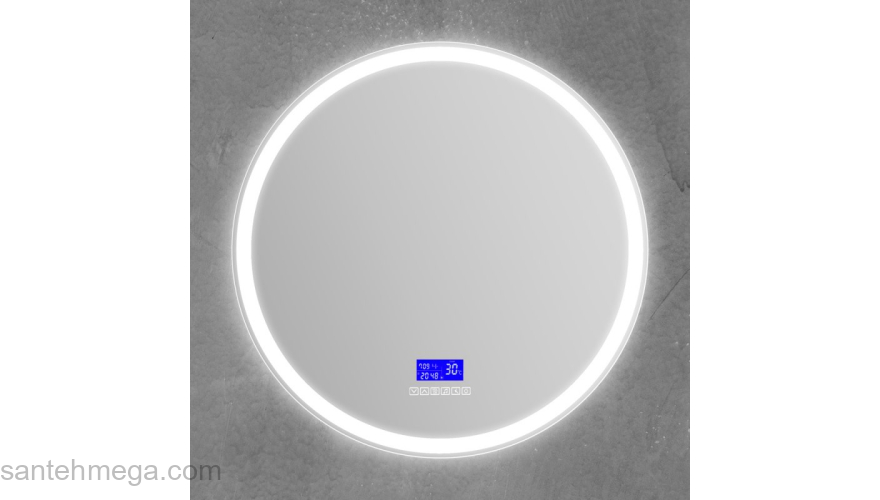Зеркало BELBAGNO SPC-RNG-800-LED-TCH-RAD. Фото