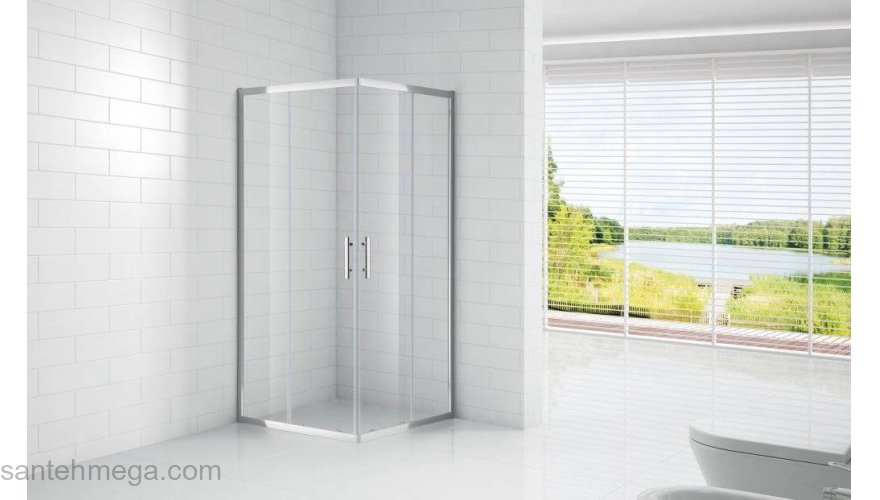 Душевой угол CEZARES Eco ECO-O-A-2-90-C-Cr. Фото