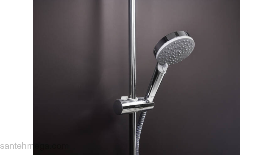 Ручной душ Vario EcoSmart Hansgrohe Vernis Blend 26340000, хром. Фото