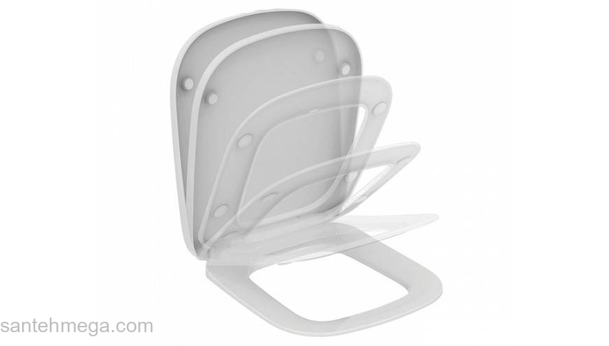 Сиденье IDEAL STANDARD Esedra Soft-Close T318301. Фото