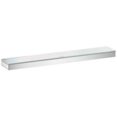 Полка Hansgrohe Rainfinity Shelf 500 26844000, хром для ванной комнаты. Фото