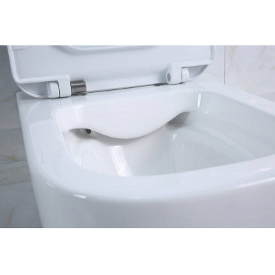 Унитаз подвесной безободковый BELBAGNO Genova BB1102CH. Фото