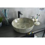 Раковина накладная GID Mnc498 42х42 54438 Под камень. Глянцевый Раковина накладная GID Mnc498 42х42 54438 Под камень. Глянцевый. Фото