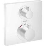 Термостат для ванны Hansgrohe Ecostat Square на 2 потребителя 15714700 Термостат для ванны Hansgrohe Ecostat Square на 2 потребителя 15714700. Фото